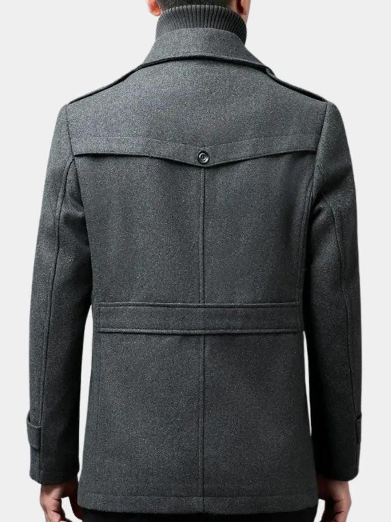 Herrenmantel Paul – Wollmischung, eleganter Schnitt, zeitlos