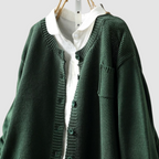 Damen Strickjacke Marlene – Gemütliches Strickmaterial, umhüllend