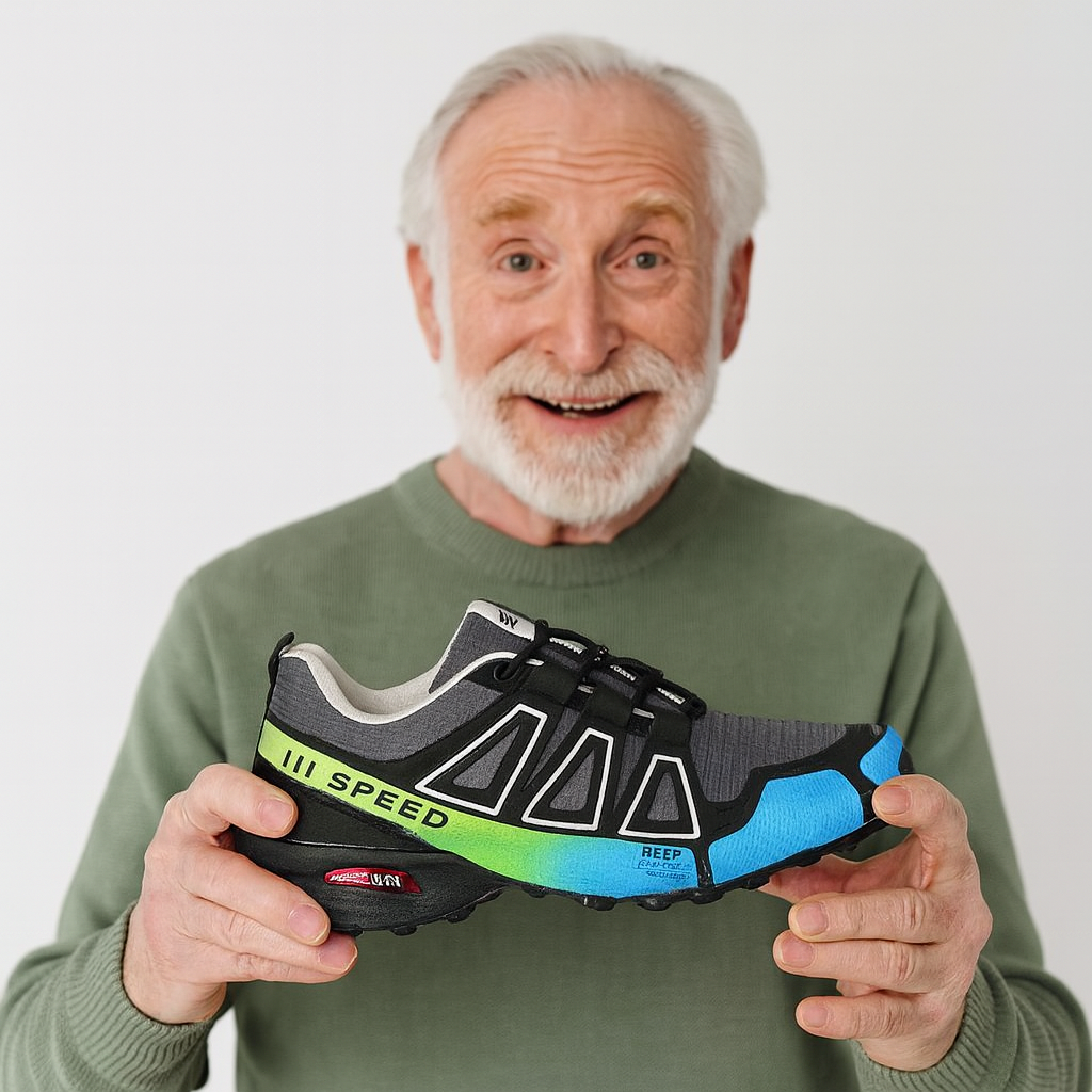 Herren Trekkingschuhe Felix – Ortho-Sohle, atmungsaktiv, rutschfest