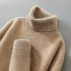 Damen Rollkragenpullover Emma – Relaxed Fit Wollmischung
