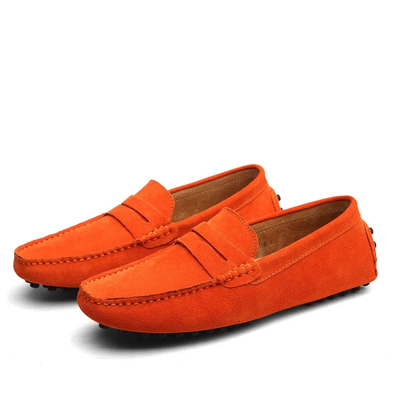 Herren Mokassin Felix – Veloursleder, klassisch, elegant