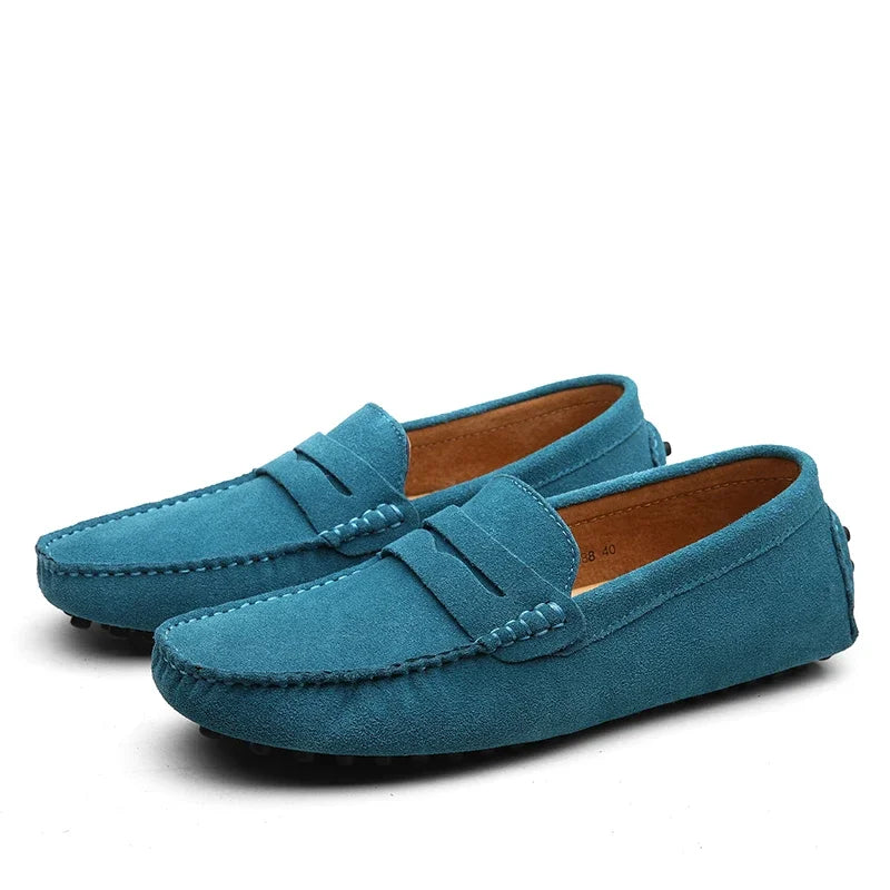 Herren Mokassin Felix – Veloursleder, klassisch, elegant