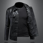 Herrenjacke Felix – Echtleder, moderner Schnitt, leicht
