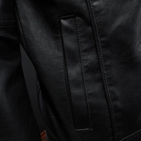 Herrenjacke Felix – Echtleder, moderner Schnitt, leicht