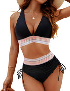 Damen Bikini Emma – Verstellbar, Bauchkontrolle, Push-up