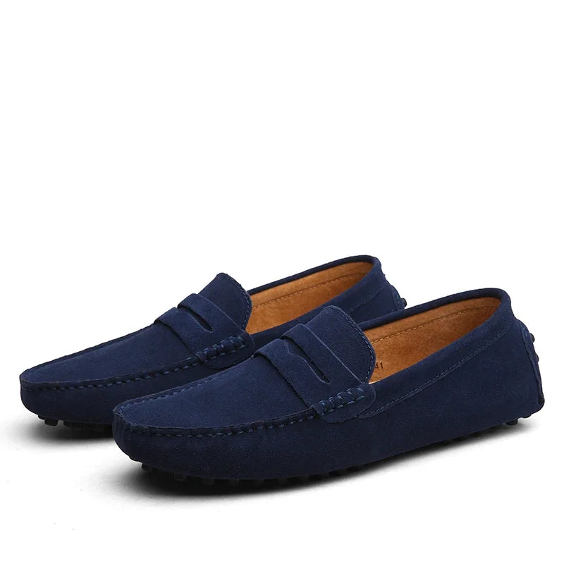 Herren Mokassin Felix – Veloursleder, klassisch, elegant