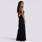 Damen Maxikleid Lina – Wickeldesign, vielseitig bindbar, für Hochzeiten