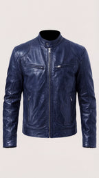 Herrenjacke Felix – Kunstleder elegant mit Futter