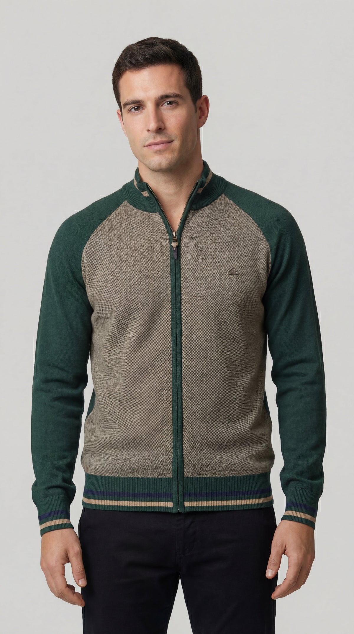 Herren Strickjacke Felix – Moderner Schnitt, Baumwolle