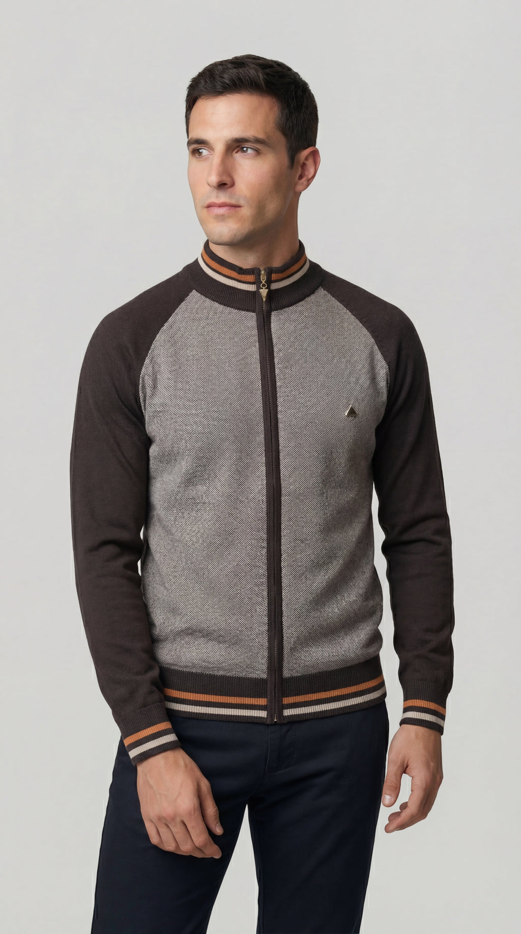 Herren Strickjacke Felix – Moderner Schnitt, Baumwolle