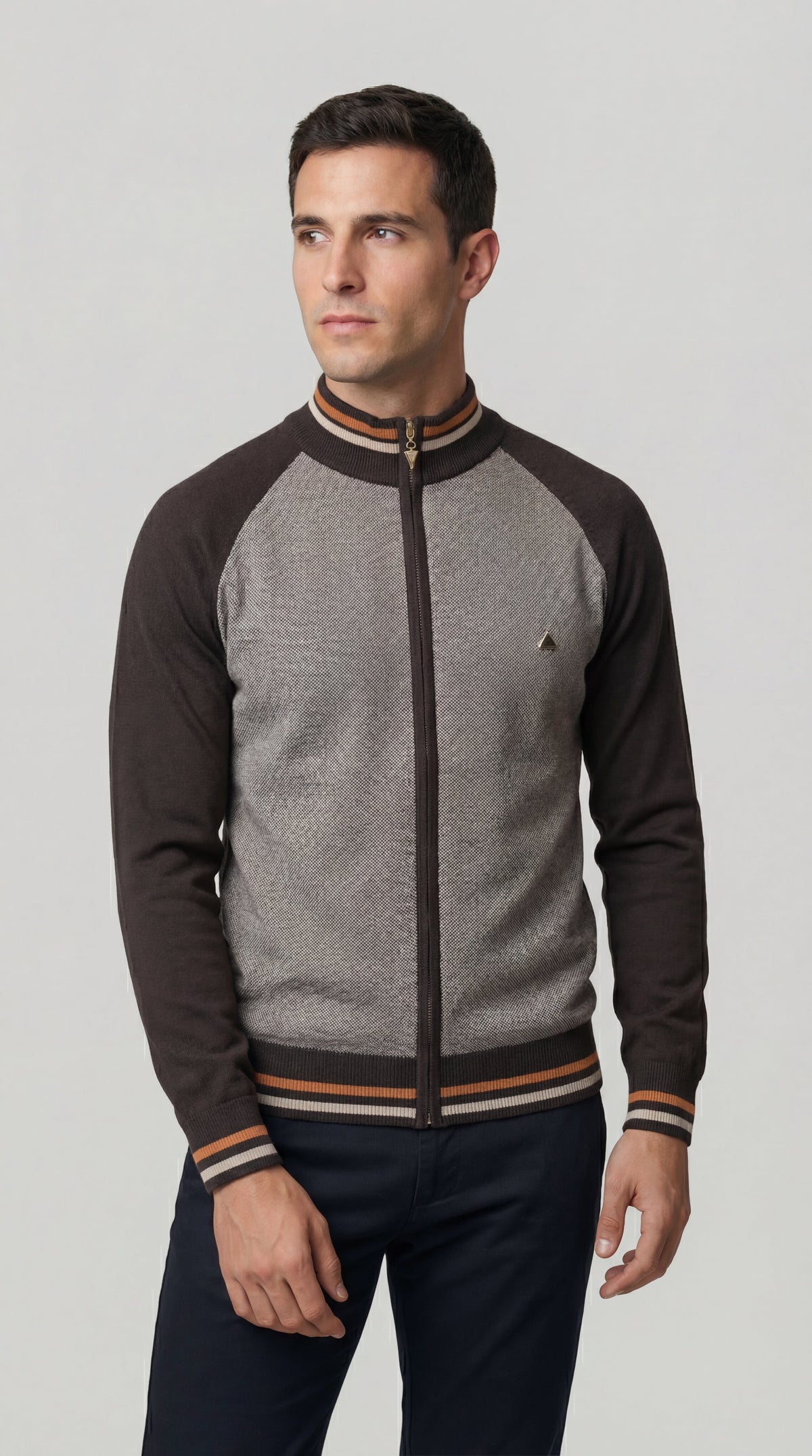 Herren Strickjacke Felix – Moderner Schnitt, Baumwolle