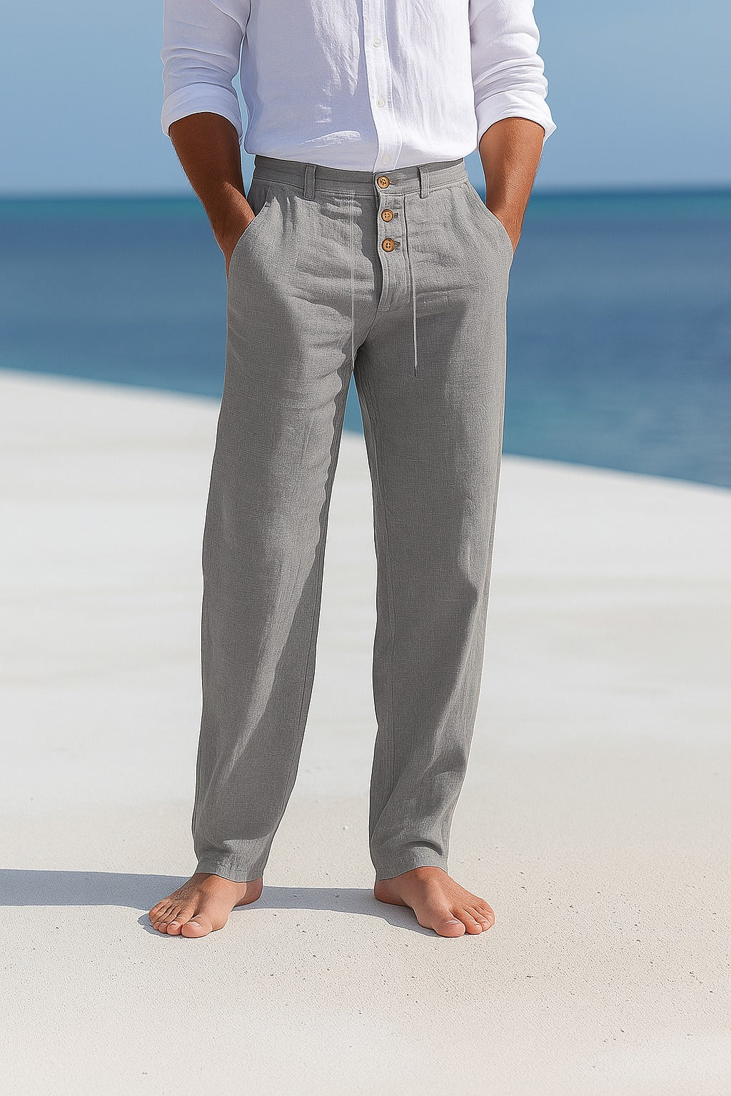 Herren Leinenhose Felix – Leicht, atmungsaktiv, Sommerperfekt
