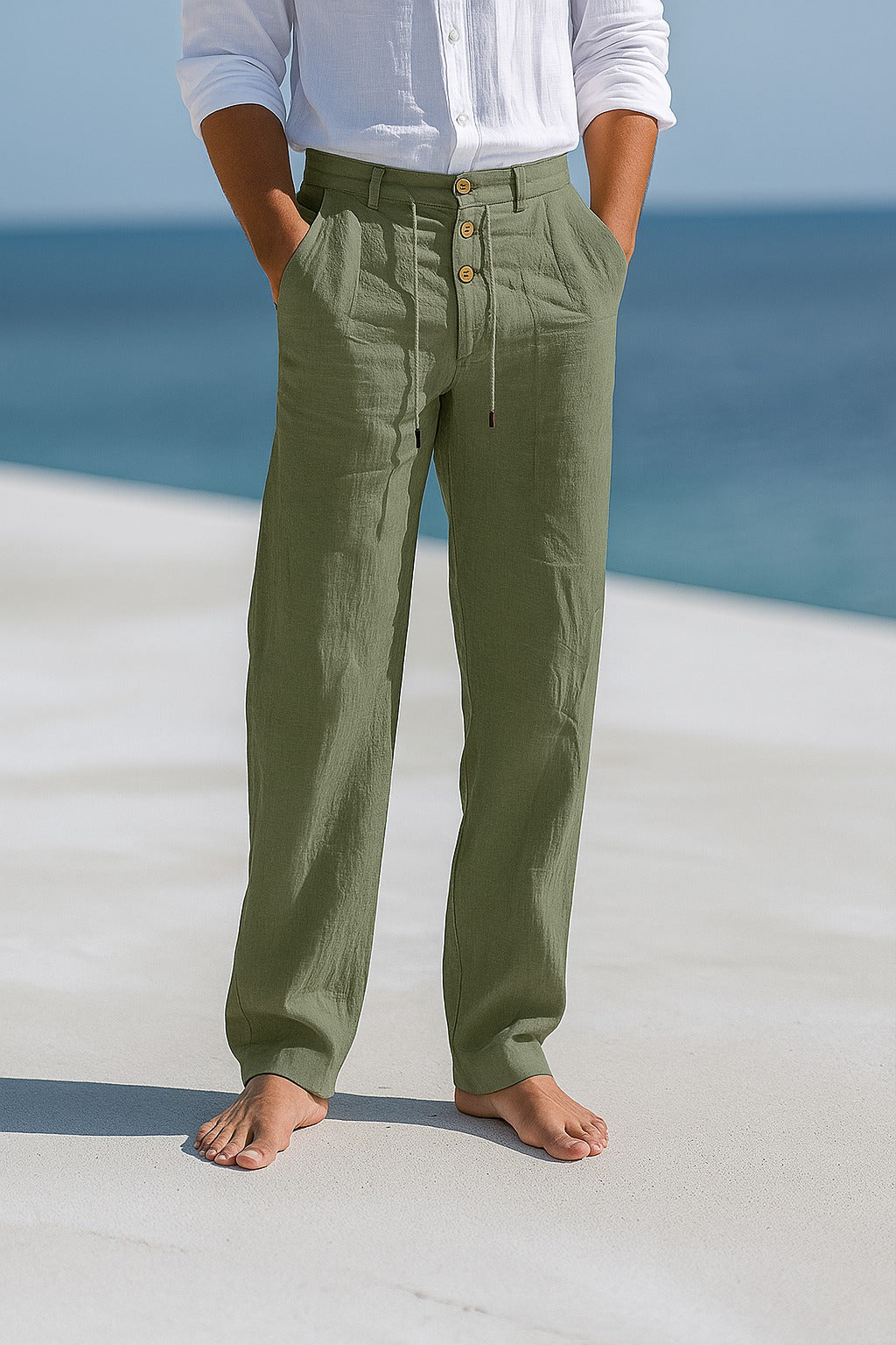 Herren Leinenhose Felix – Leicht, atmungsaktiv, Sommerperfekt