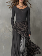 Damen Maxikleid Nina – lang elegant, Premium-Material
