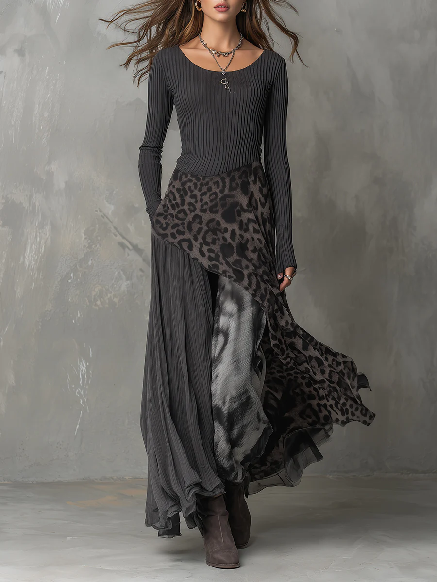 Damen Maxikleid Nina – lang elegant, Premium-Material