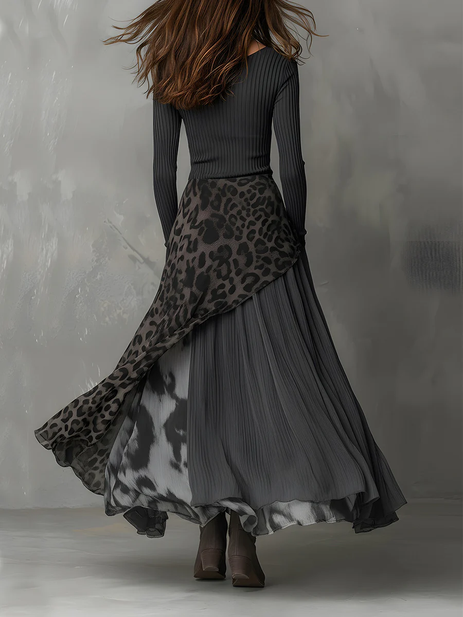 Damen Maxikleid Nina – lang elegant, Premium-Material