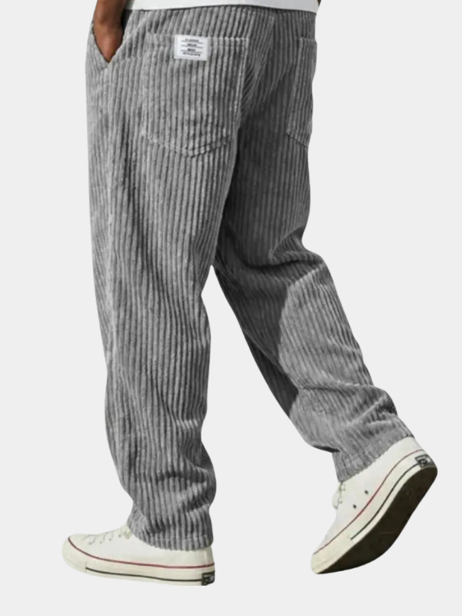 Herren Cordhose Felix – Elastischer Bund, Komfortschnitt