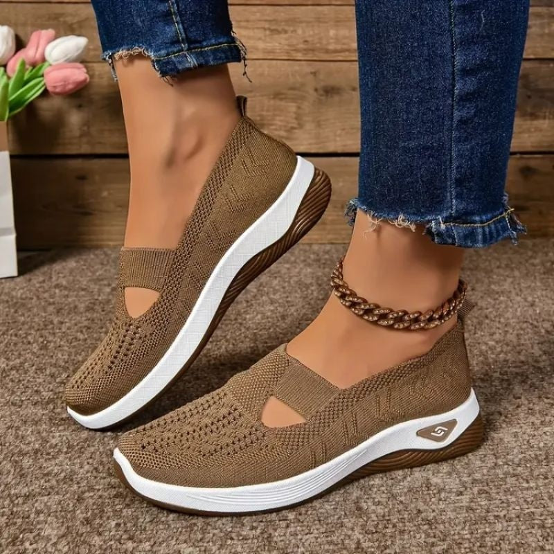 Damen Slipper Sophie – Atmungsaktive Mesh, gepolsterte Sohle