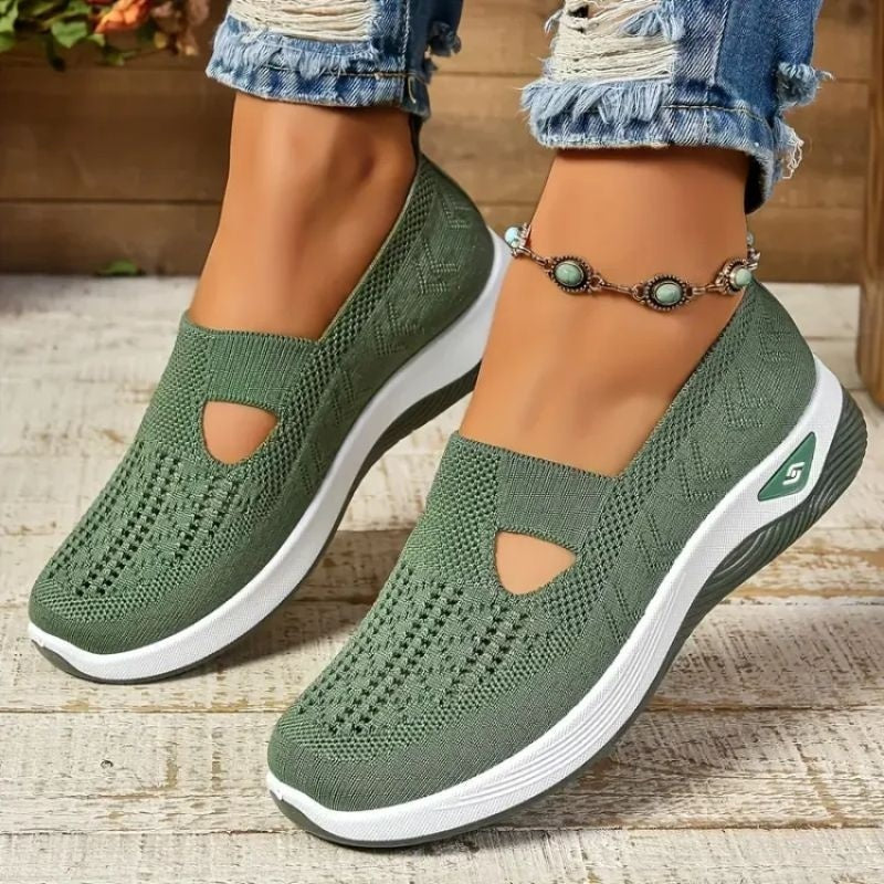 Damen Slipper Sophie – Atmungsaktive Mesh, gepolsterte Sohle