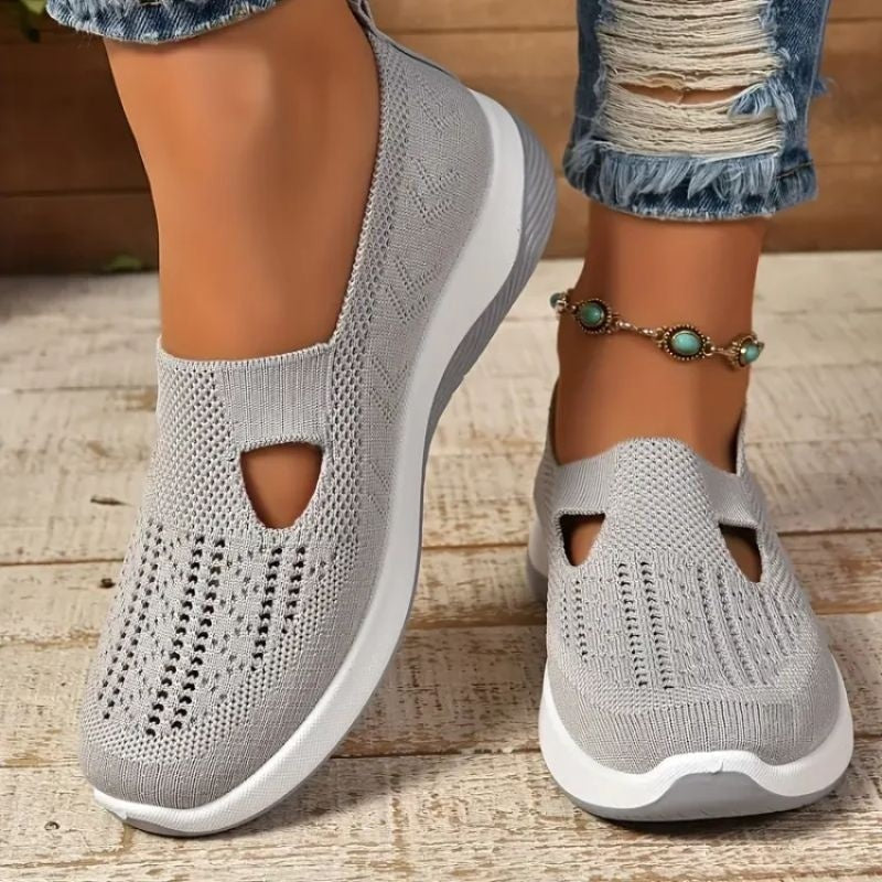 Damen Slipper Sophie – Atmungsaktive Mesh, gepolsterte Sohle