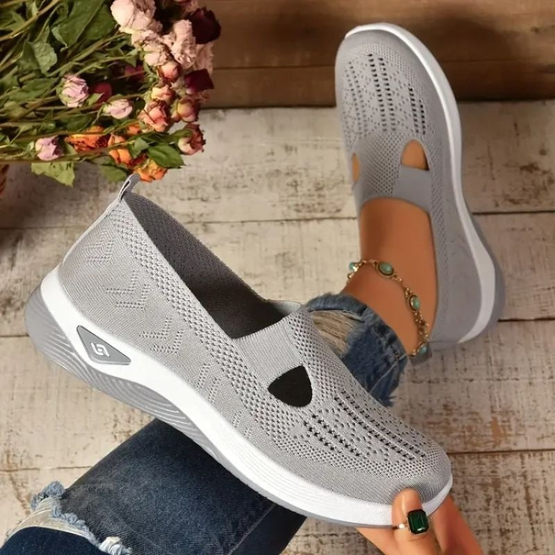 Damen Slipper Sophie – Atmungsaktive Mesh, gepolsterte Sohle