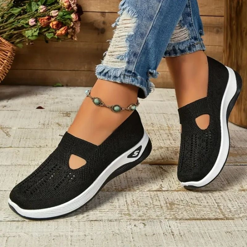 Damen Slipper Sophie – Atmungsaktive Mesh, gepolsterte Sohle