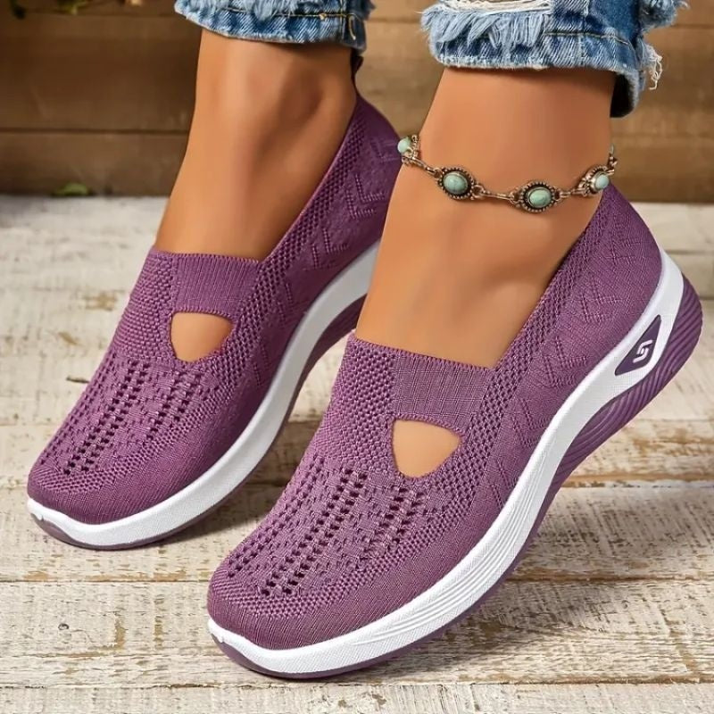 Damen Slipper Sophie – Atmungsaktive Mesh, gepolsterte Sohle