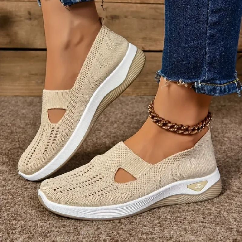 Damen Slipper Sophie – Atmungsaktive Mesh, gepolsterte Sohle