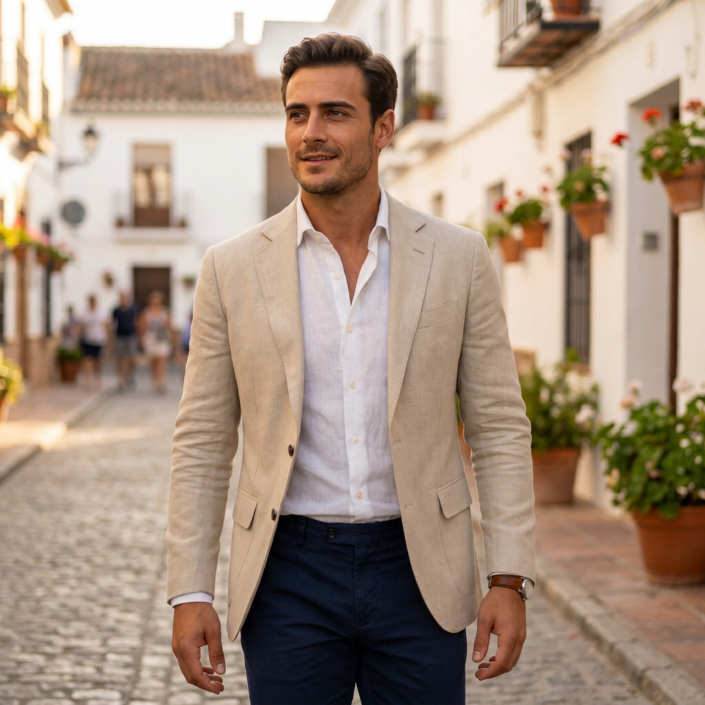 Herren Blazer Felix – Leichter Stoff, taillierter Schnitt