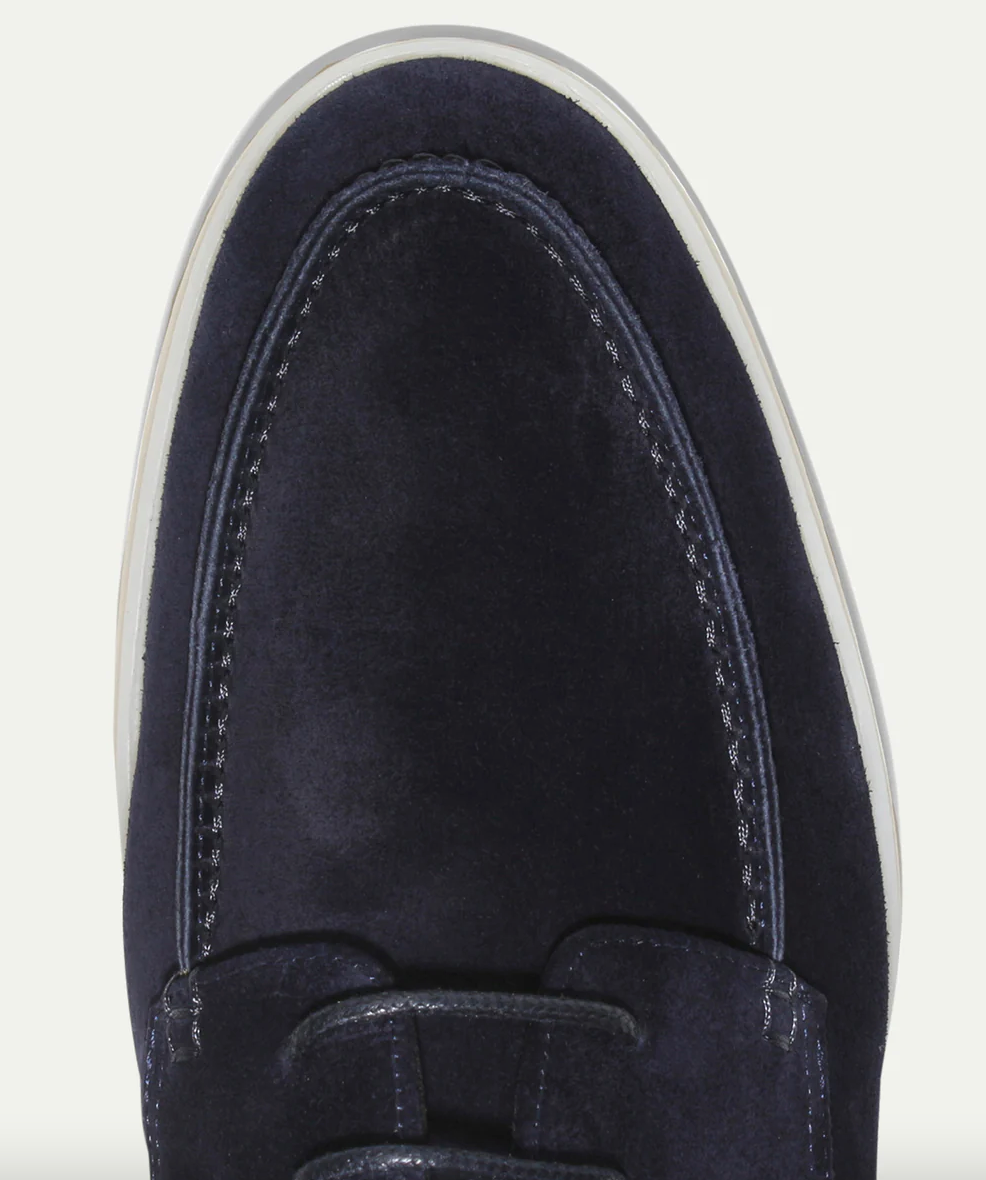 Herrenschuh Felix Wildleder-Schnürer – Leichte Sohle, Casual