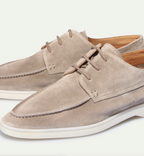 Herrenschuh Felix Wildleder-Schnürer – Leichte Sohle, Casual