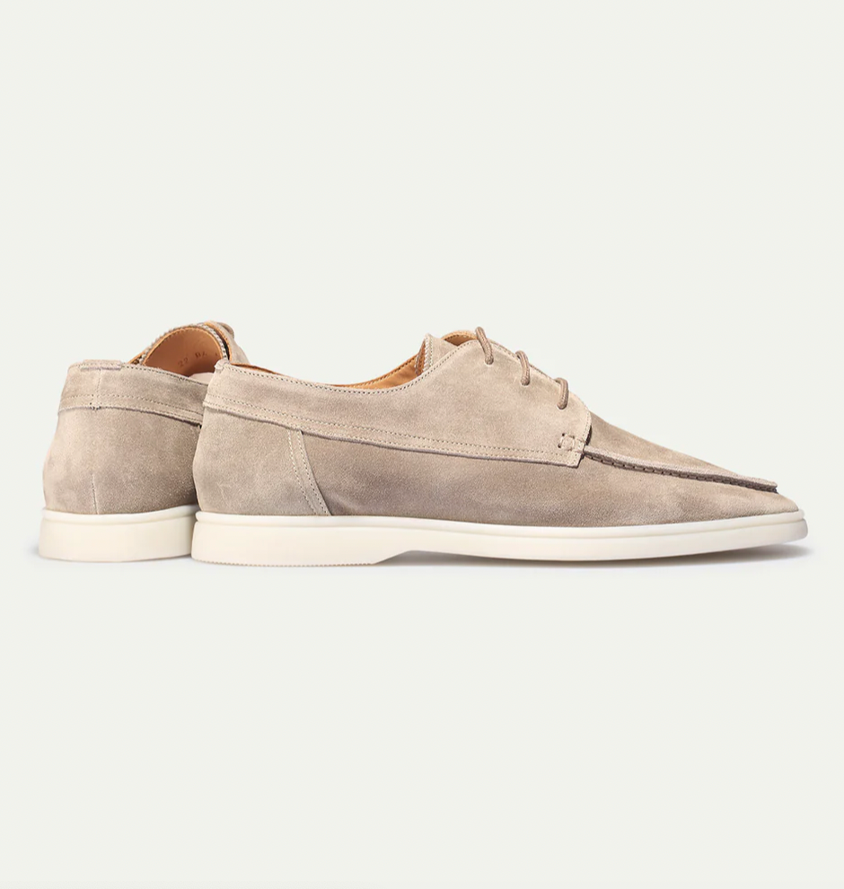 Herrenschuh Felix Wildleder-Schnürer – Leichte Sohle, Casual