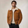 Herren Cordjacke Felix – Strukturierter Kragen, Innenfutter