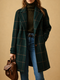 Damen Karomantel Emma – Klassisch, elegant, warm