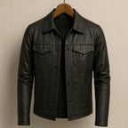 Herrenjacke Felix – Echtleder, moderner Schnitt, leicht