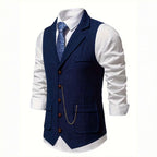 Herren Weste Felix – Stretch-Stoff, elegant, komfortabel