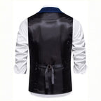 Herren Weste Felix – Stretch-Stoff, elegant, komfortabel