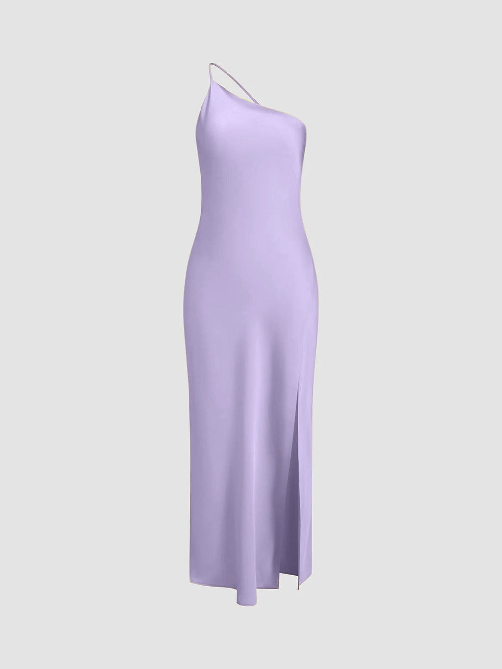Damen Satin Abendkleid lang Emma – Offener Rücken, eleganter Schnitt