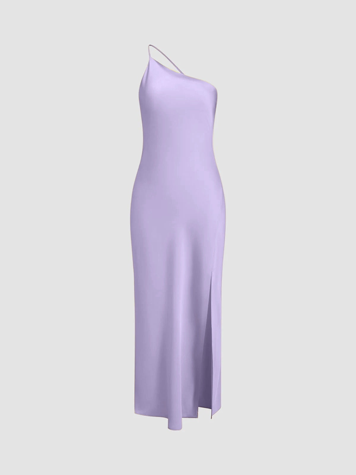 Damen Satin Abendkleid lang Emma – Offener Rücken, eleganter Schnitt
