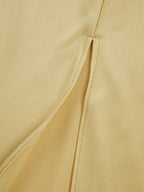 Damen Satin Abendkleid lang Emma – Offener Rücken, eleganter Schnitt