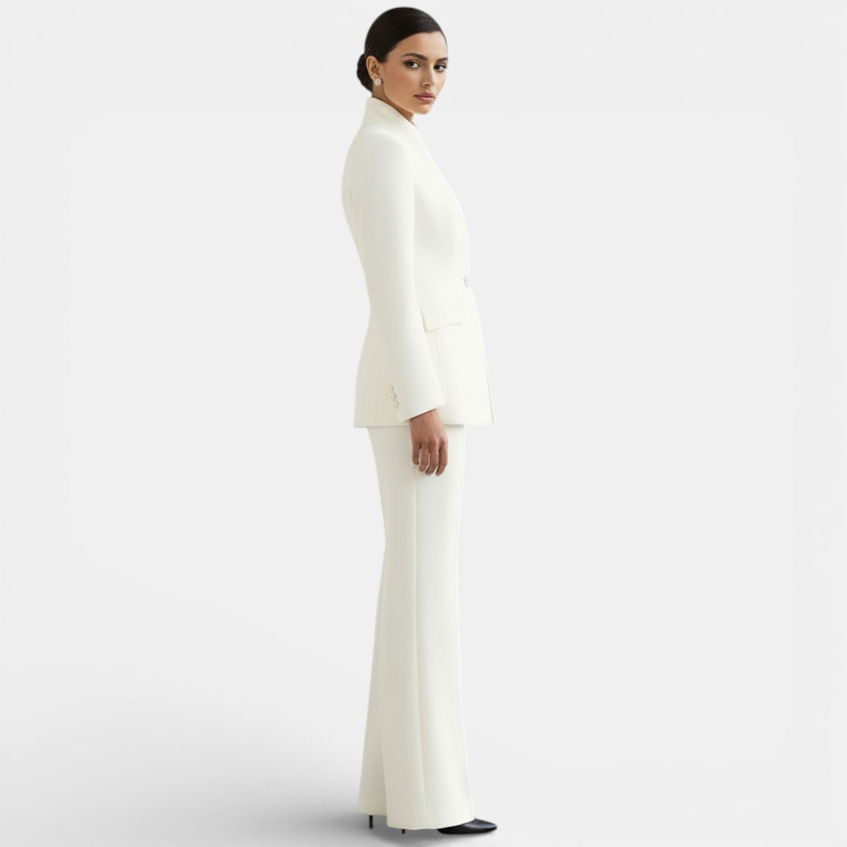 Damen Anzug Sophie – Elegantes Jackett mit Hose, Einreiher