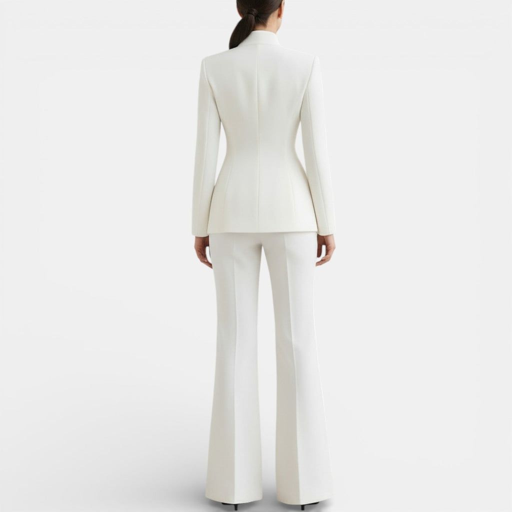 Damen Anzug Sophie – Elegantes Jackett mit Hose, Einreiher
