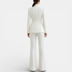 Damen Anzug Sophie – Elegantes Jackett mit Hose, Einreiher