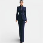 Damen Anzug Sophie – Elegantes Jackett mit Hose, Einreiher