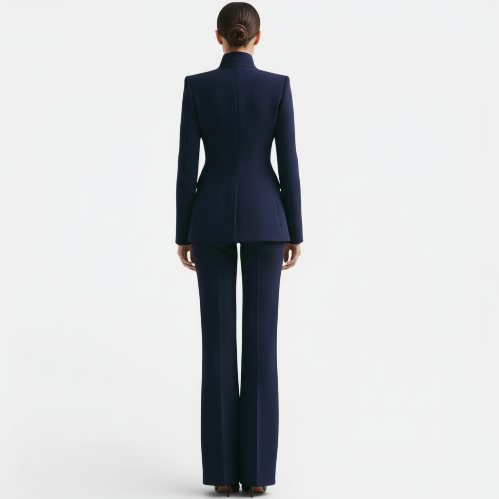 Damen Anzug Sophie – Elegantes Jackett mit Hose, Einreiher