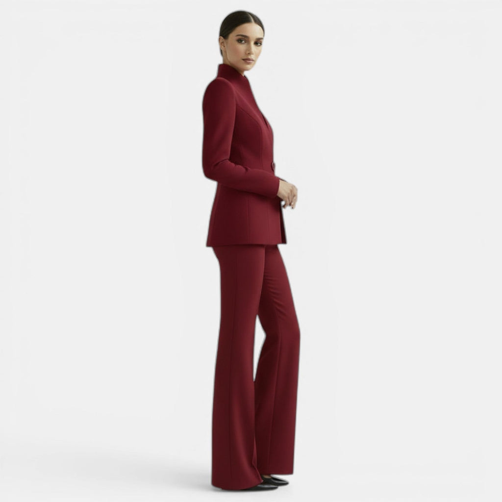 Damen Anzug Sophie – Elegantes Jackett mit Hose, Einreiher