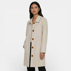 Damen Trenchcoat Lena – Midi Übergangsjacke elegant