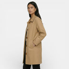 Damen Trenchcoat Lena – Midi Übergangsjacke elegant