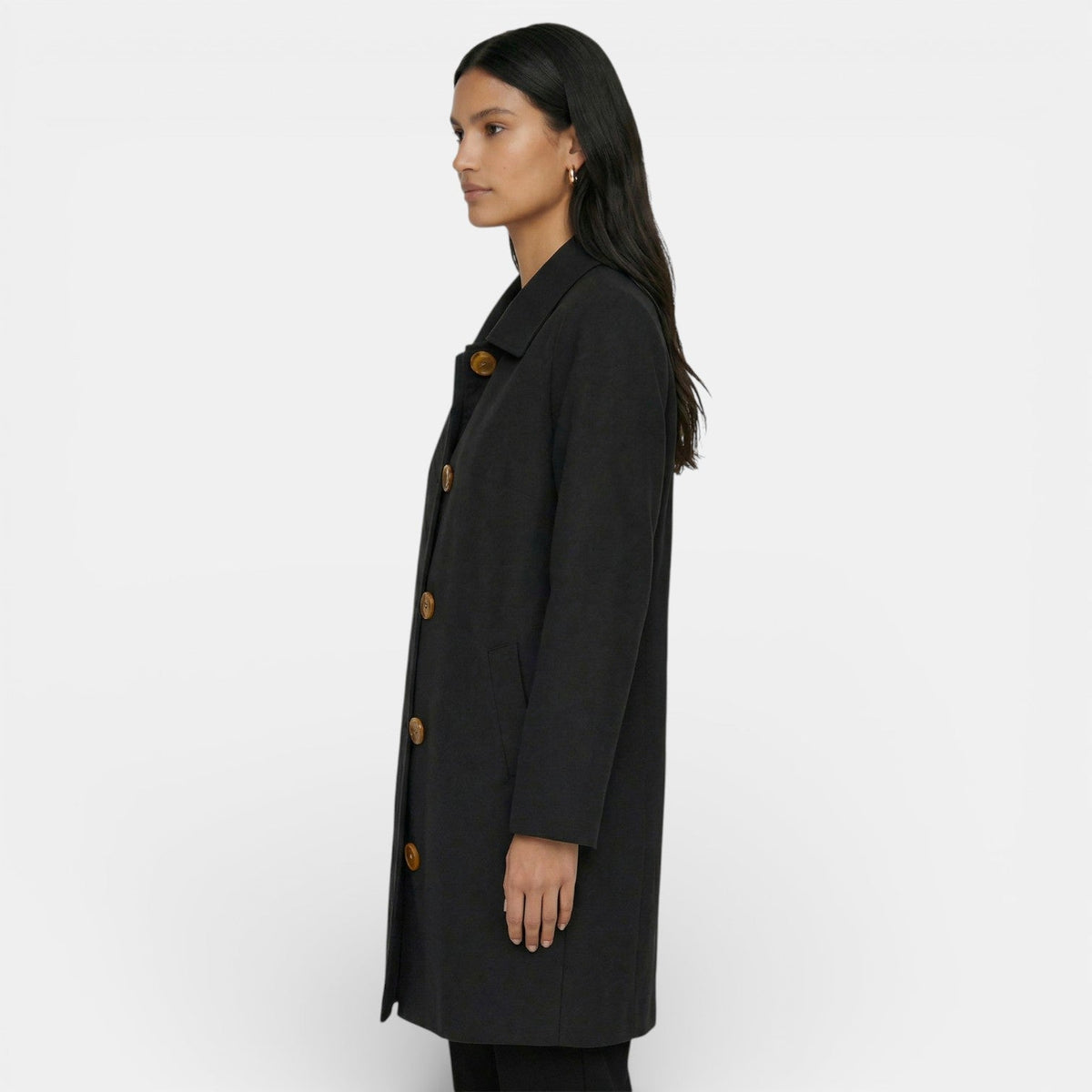 Damen Trenchcoat Lena – Midi Übergangsjacke elegant