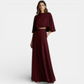 Damen Ensemble Emma – Minimalistische Eleganz, Terrakotta
